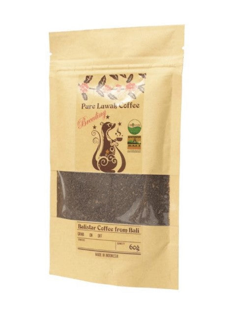 Kopi Luwak Coffee コピルアクコーヒー(レギュラーコーヒー)粉砕豆